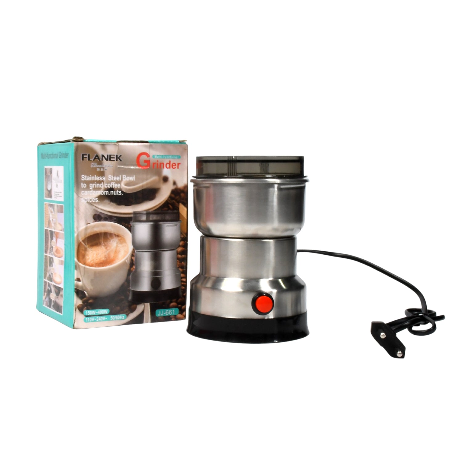 2898 Multifunction Grinder Machine Electric Cereals Grain Mill Spice Herbs Grinding Machine Tool Stainless Steel Electric Coffee Bean for Home DeoDap 2898 Multifunction Grinder Machine Electric Cereals Grain Mill Spice Herbs Grinding Machine Tool Stainless Steel Electric Coffee Bean for Home DeoDap